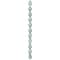 Iridescent Green Glass Teardrop Beads, 14mm by Bead Landing™